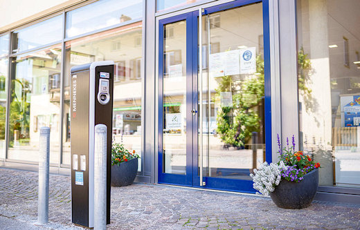 Firmengebäude der Firma Elektro Weber in Feldkirchen-Westerham